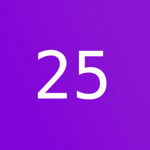 25